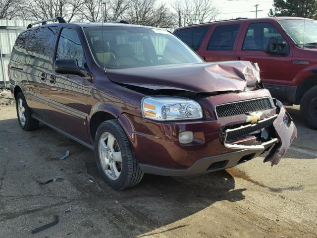 1GNDV33128D202987 - 2008 CHEVROLET UPLANDER L MAROON photo 1