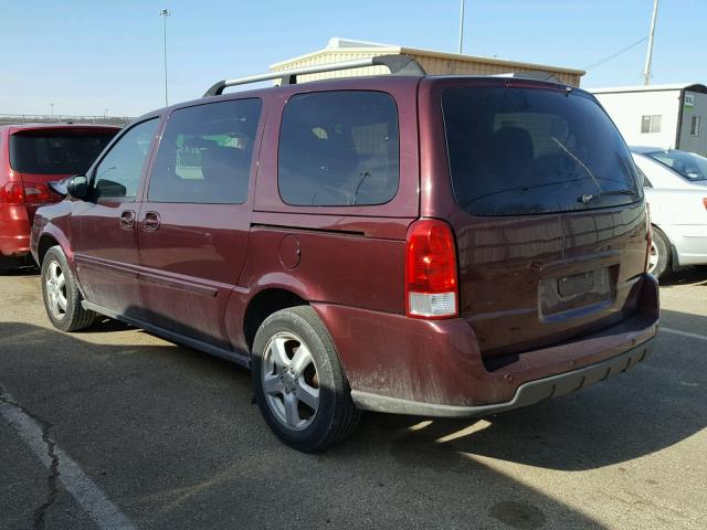 1GNDV33128D202987 - 2008 CHEVROLET UPLANDER L MAROON photo 3