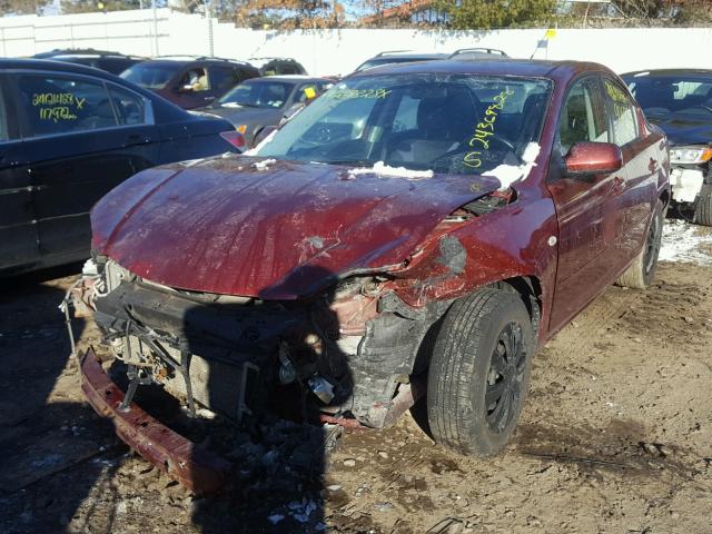 JM1BK32G491247365 - 2009 MAZDA 3 I MAROON photo 2