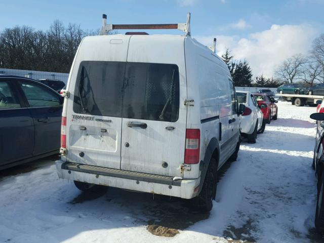 NM0LS7DN9BT053204 - 2011 FORD TRANSIT CO WHITE photo 4