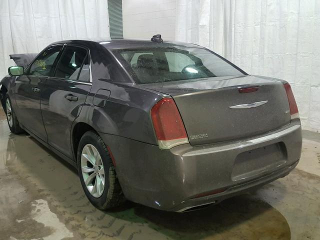 2C3CCAAG3FH837663 - 2015 CHRYSLER 300 LIMITE GRAY photo 3