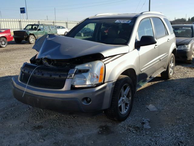 2CNDL73F356047695 - 2005 CHEVROLET EQUINOX LT GRAY photo 2