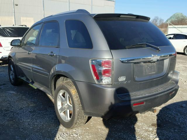 2CNDL73F356047695 - 2005 CHEVROLET EQUINOX LT GRAY photo 3