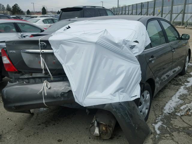4T1BE32K73U688534 - 2003 TOYOTA CAMRY LE GRAY photo 4