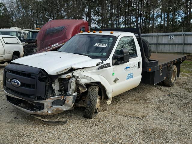 1FDRF3GT8BEB59695 - 2011 FORD F350 SUPER WHITE photo 2