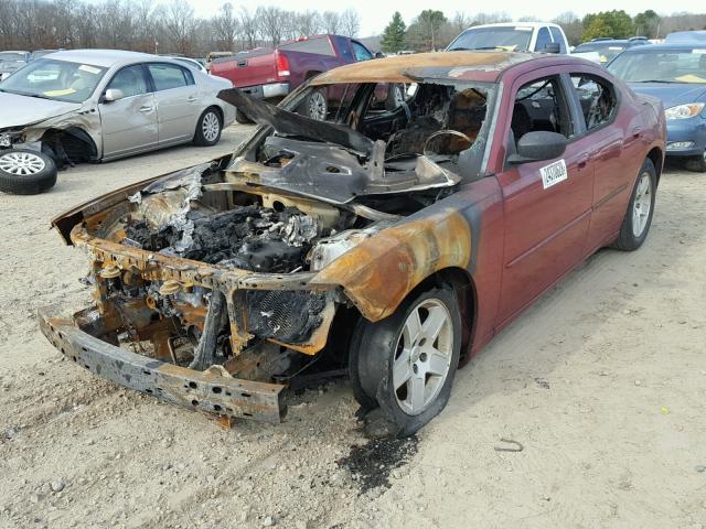 2B3KA43G66H370977 - 2006 DODGE CHARGER SE BURN photo 2