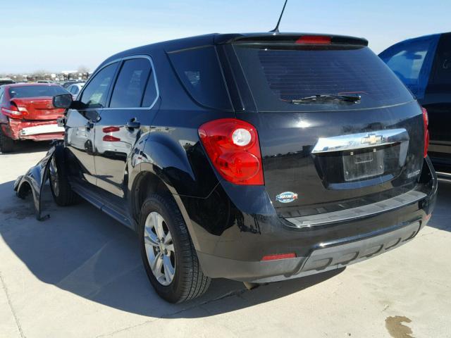 2GNALAEK9E1143799 - 2014 CHEVROLET EQUINOX LS BLACK photo 3