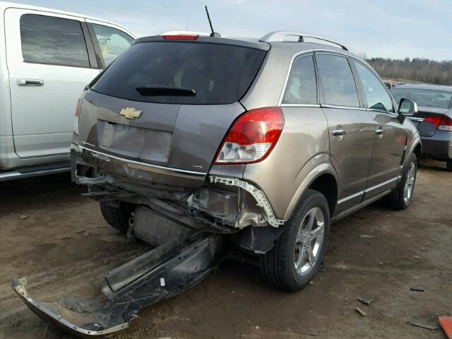 3GNFL4E56CS613841 - 2012 CHEVROLET CAPTIVA SP TAN photo 4