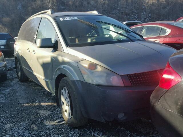 5N1BV28U66N101676 - 2006 NISSAN QUEST S GRAY photo 1