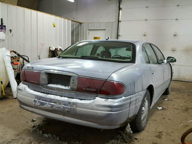 1G4HP52K75U128564 - 2005 BUICK LESABRE CU BLUE photo 4