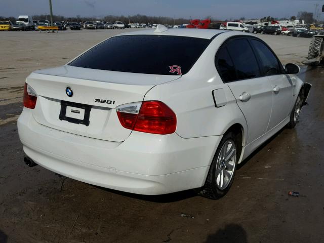 WBAVC53507FZ73028 - 2007 BMW 328 I SULE WHITE photo 4