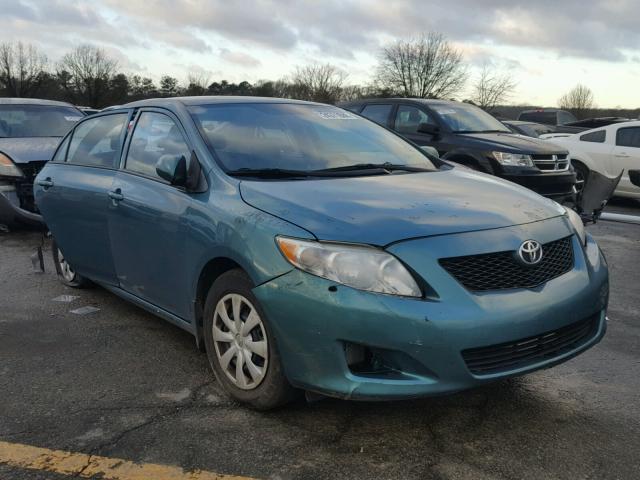 2T1BU4EE9AC373859 - 2010 TOYOTA COROLLA BA GREEN photo 1