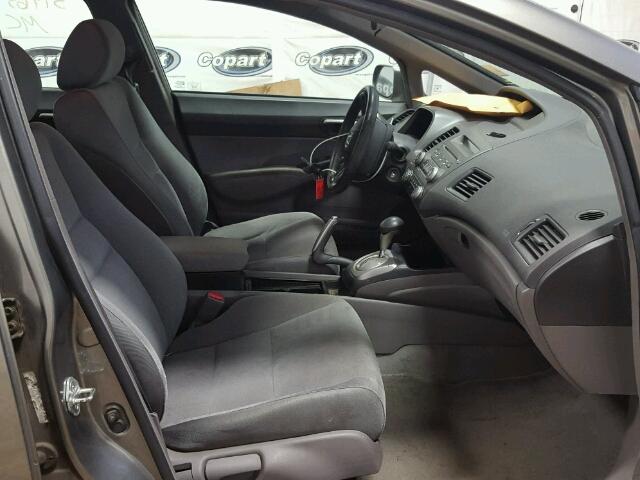 1HGFA16567L088661 - 2007 HONDA CIVIC LX GRAY photo 5