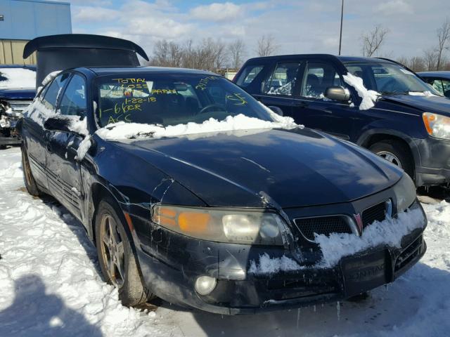 1G2HX54K424136364 - 2002 PONTIAC BONNEVILLE BLACK photo 1