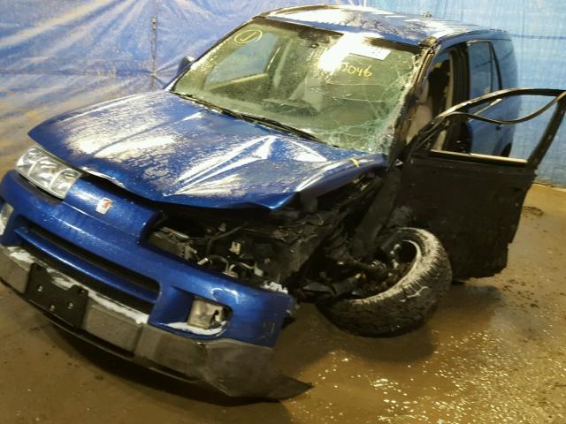 5GZCZ33D65S837395 - 2005 SATURN VUE BLUE photo 2