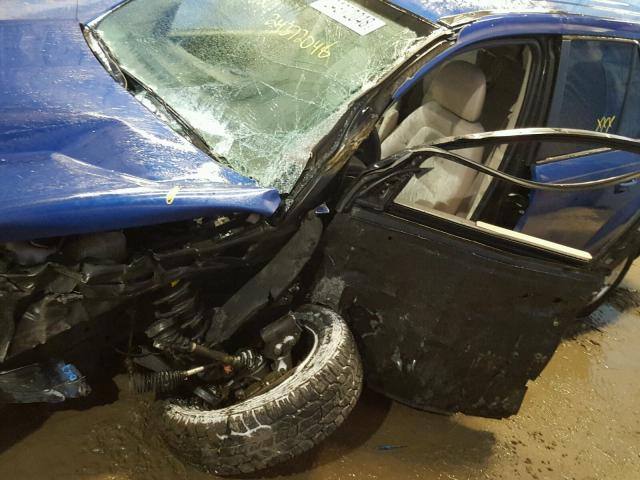 5GZCZ33D65S837395 - 2005 SATURN VUE BLUE photo 9