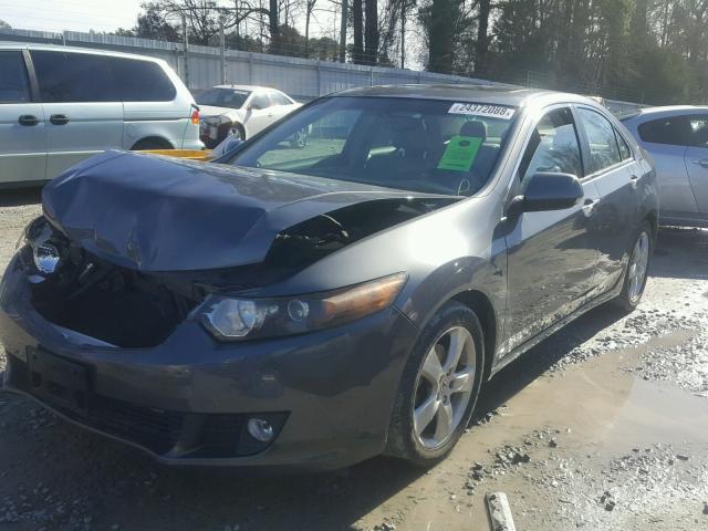 JH4CU26659C037208 - 2009 ACURA TSX CHARCOAL photo 2