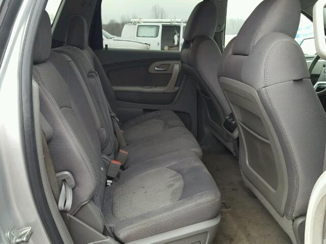 1GNLREED5AS104444 - 2010 CHEVROLET TRAVERSE L SILVER photo 6