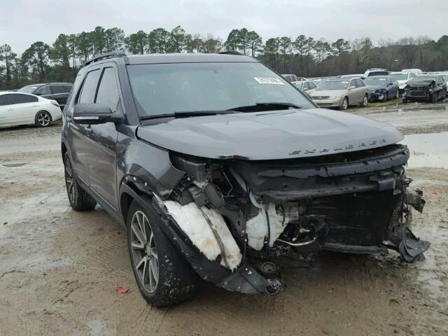 1FM5K7D86FGA53774 - 2015 FORD EXPLORER X BLACK photo 1