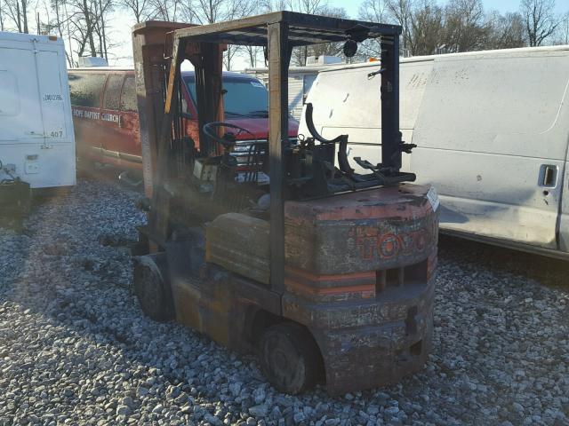 72169 - 1992 TOYOTA FORKLIFT ORANGE photo 3