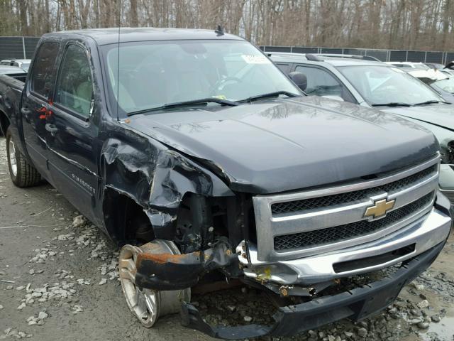 2GCEK233891110572 - 2009 CHEVROLET SILVERADO BLACK photo 1