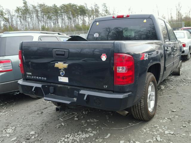 2GCEK233891110572 - 2009 CHEVROLET SILVERADO BLACK photo 4