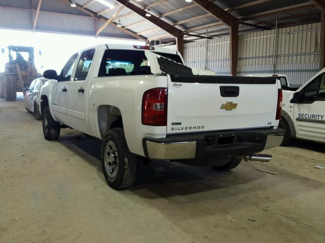 3GCPCREA1BG351073 - 2011 CHEVROLET SILVERADO WHITE photo 3