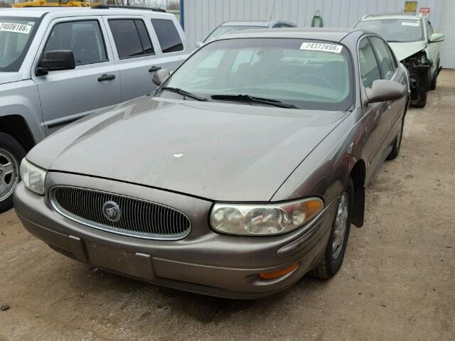 1G4HR54K81U202012 - 2001 BUICK LESABRE LI GRAY photo 2