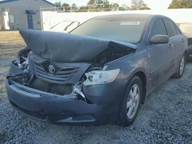 4T1BE46K49U870832 - 2009 TOYOTA CAMRY BASE GRAY photo 2