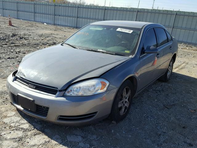 2G1WB58K279184776 - 2007 CHEVROLET IMPALA LS GRAY photo 2