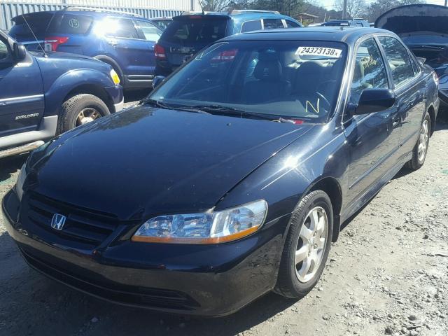 1HGCG55662A153211 - 2002 HONDA ACCORD EX BLACK photo 2