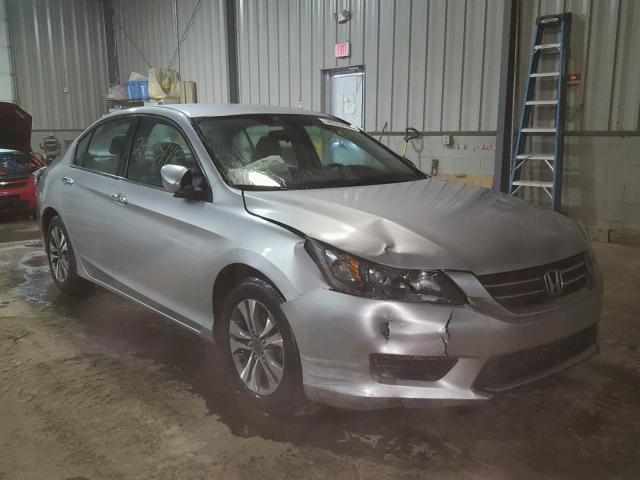 1HGCR2F37DA252183 - 2013 HONDA ACCORD LX SILVER photo 1