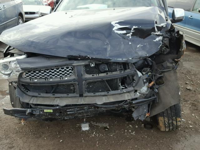 1D4SE5GTXBC594723 - 2011 DODGE DURANGO CI BLACK photo 7