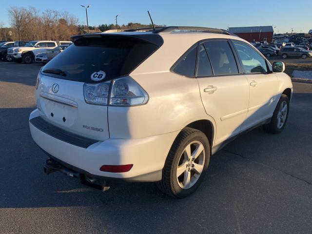 2T2HA31U85C072821 - 2005 LEXUS RX 330 WHITE photo 4