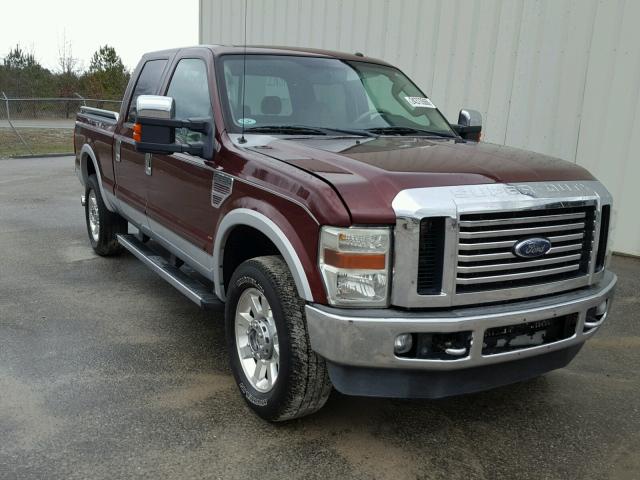 1FTSW21R59EA22415 - 2009 FORD F250 SUPER BURGUNDY photo 1