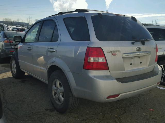 KNDJC736275694935 - 2007 KIA SORENTO EX SILVER photo 3