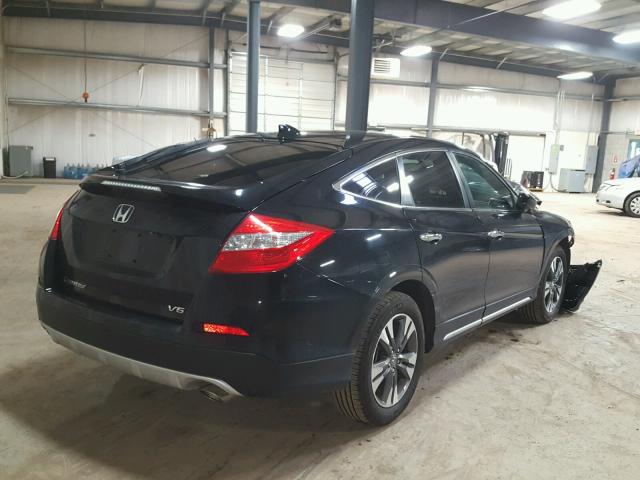 5J6TF1H30FL001103 - 2015 HONDA CROSSTOUR BLACK photo 4