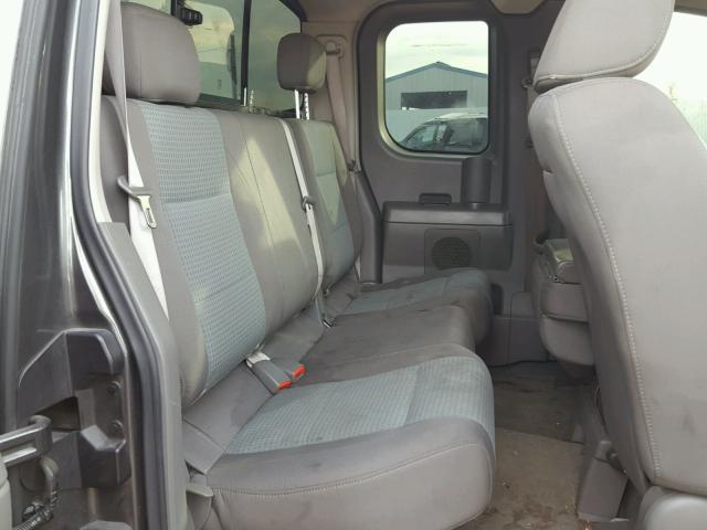 1N6BA06A15N520821 - 2005 NISSAN TITAN XE GRAY photo 6