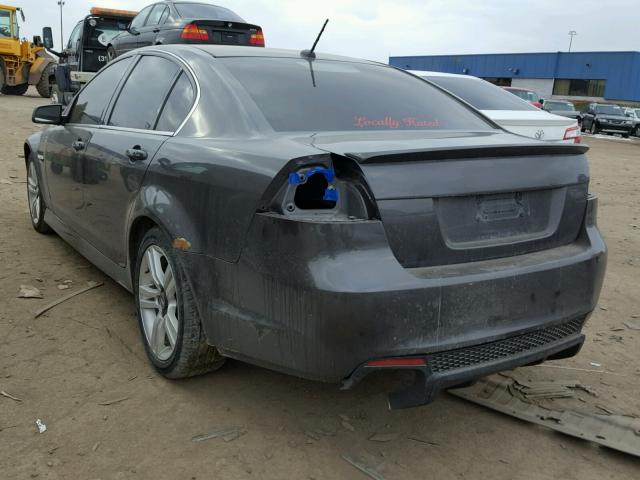 6G2ER57788L128273 - 2008 PONTIAC G8 GRAY photo 3