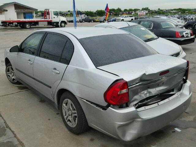 1G1ZS52F55F133320 - 2005 CHEVROLET MALIBU SILVER photo 3