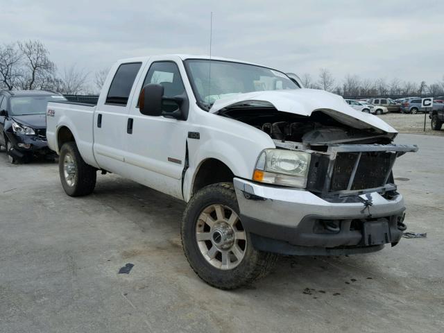 1FTNW21P94ED73560 - 2004 FORD F250 SUPER WHITE photo 1