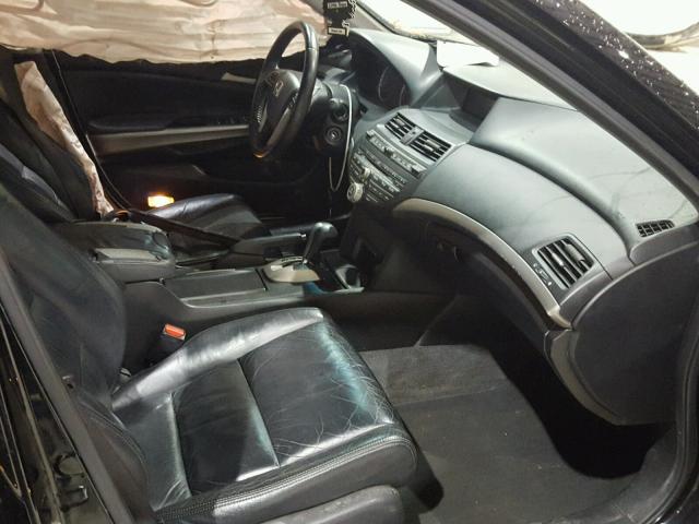 1HGCP26879A183326 - 2009 HONDA ACCORD EXL BLACK photo 5