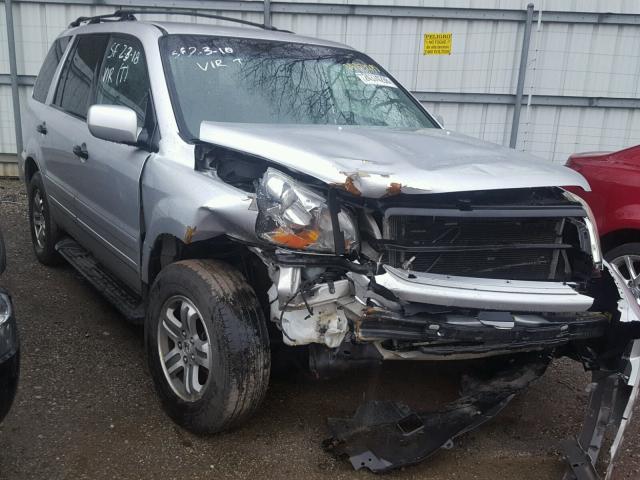 5FNYF18485B051222 - 2005 HONDA PILOT EX SILVER photo 1