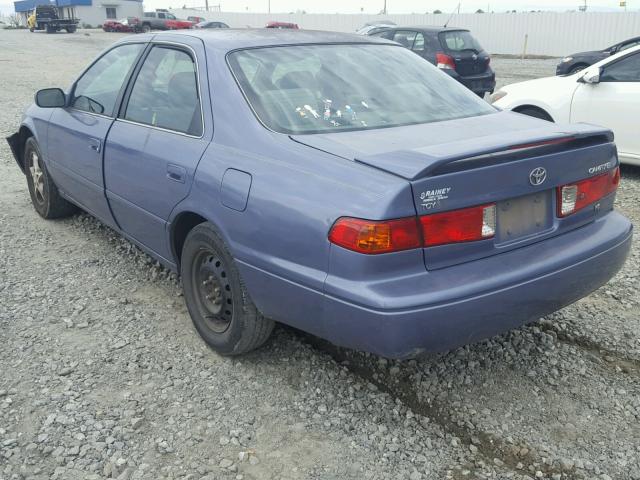 4T1BF28K1YU114825 - 2000 TOYOTA CAMRY LE BLUE photo 3