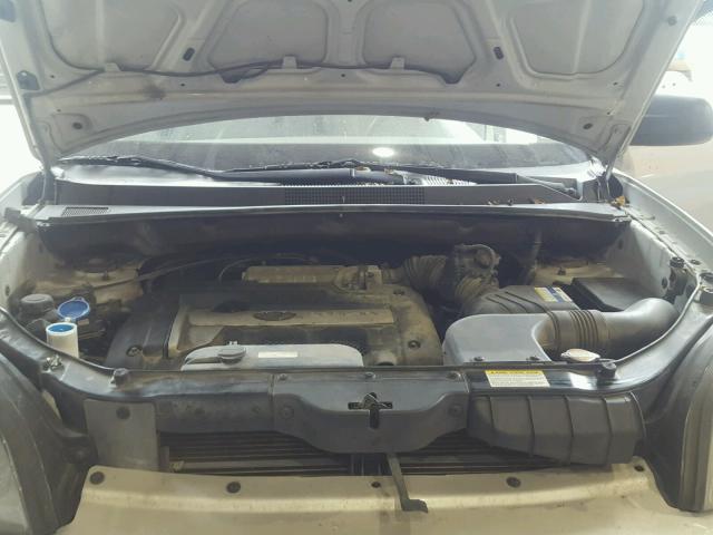 KM8JM12B06U455943 - 2006 HYUNDAI TUCSON SILVER photo 7