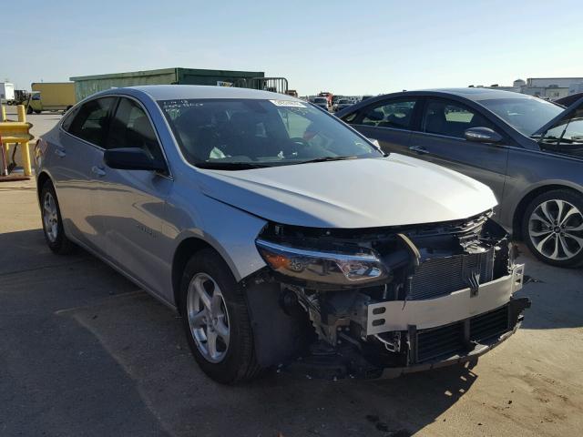 1G1ZB5STXGF293007 - 2016 CHEVROLET MALIBU LS SILVER photo 1