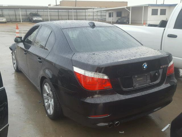 WBANW13518CZ81058 - 2008 BMW 535 I BLACK photo 3