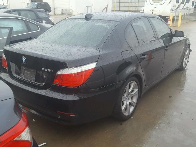 WBANW13518CZ81058 - 2008 BMW 535 I BLACK photo 4