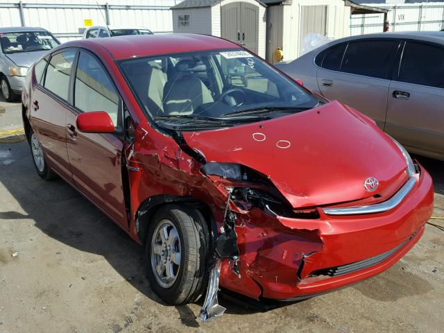 JTDKB20U783380109 - 2008 TOYOTA PRIUS RED photo 1