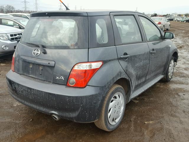 JTKKT624160145617 - 2006 TOYOTA SCION XA GRAY photo 4